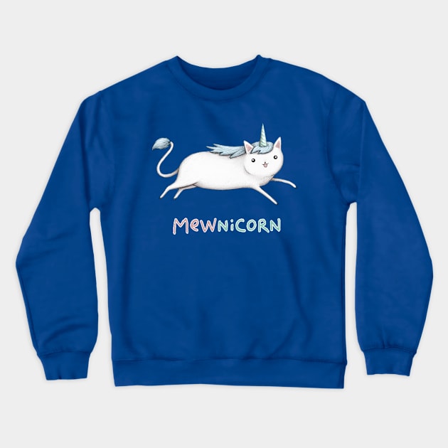 Mewnicorn Crewneck Sweatshirt by Sophie Corrigan